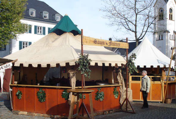 klipklap Imbisspavillons Mittelaltermarkt