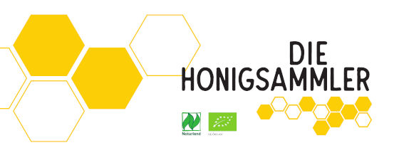Standblende gestaltet ökologischen Infostand Bio-Honig