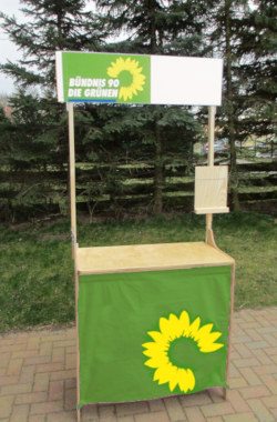 klipklap Indoor-Infostand GRNE