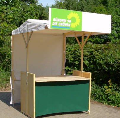 Infostand i1.5 Die Grünen