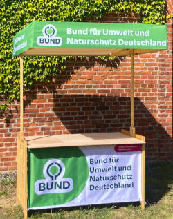 Infostand i1.5 mit Branding BUND