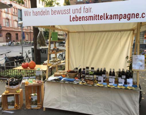 Infostand K2 Lebensmittel