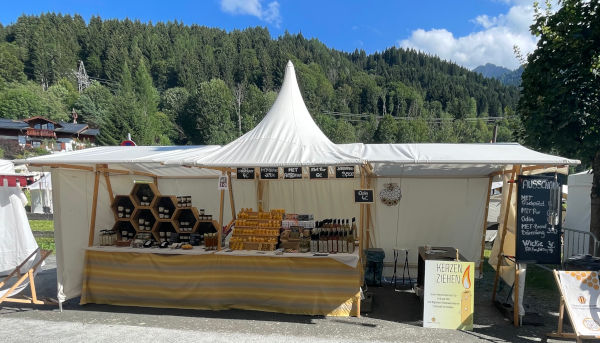 Zipfel-Marktstand