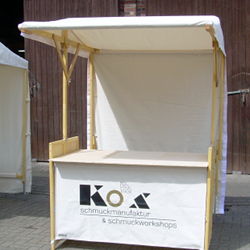 kompakter Marktstand 1,5m