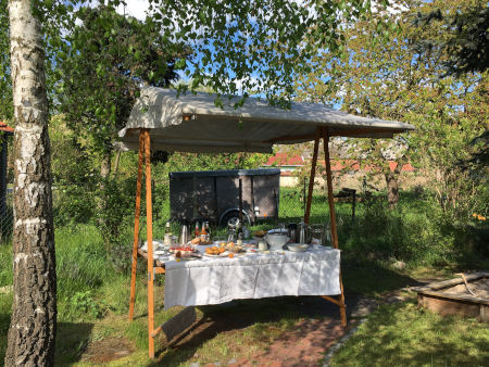 Catering-Marktstand