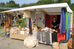 Mittelalter-Marktstand