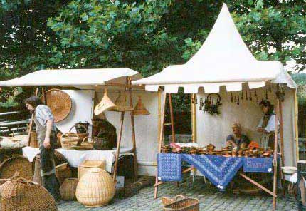 medieval Market stall