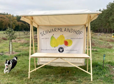 klipklap Marktstand K2 aus Holz 2m Stecksystem